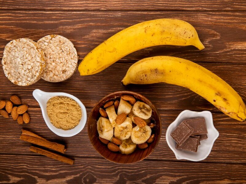banana, and peanut butter 